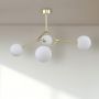 TK Lighting Fairy lampa podsufitowa 4x6W złota/biała 6470 zdj.5