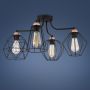 TK Lighting Galaxy lampa podsufitowa 4x15W czarna/miedziana 1645 zdj.4