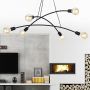 TK Lighting Helix lampa wisząca 6x15W czarna 2726 zdj.4