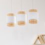TK Lighting Boho White lampa wisząca 3x15W czarny/beżowy 6531 zdj.5
