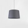 TK Lighting Maja lampa wisząca 1x15W szara 1881 zdj.4