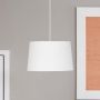 TK Lighting Maja lampa wisząca 1x15W biała 1883 zdj.5