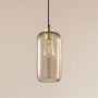TK Lighting Marco lampa wisząca 1x15W czarna/brązowa 3314 zdj.5