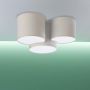 TK Lighting Mona plafon 3x15W beżowy 6591 zdj.5