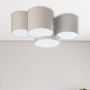 TK Lighting Mona plafon 4x15W beżowy 6592 zdj.5
