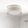 TK Lighting Eco plafon 3x15W szary/beżowy/biały 5775 zdj.5