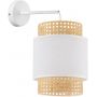 TK Lighting Boho White kinkiet 1x15 biały/beżowy 6538 zdj.1