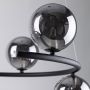 TK Lighting Anabelle lampa wisząca 6x6 W czarna 6843 zdj.4