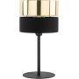 TK Lighting Hilton lampa stołowa 1x15 W czarna-złota 16051 zdj.1