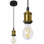 TooLight Lumo lampa wisząca 1x10 W czarna-złota OSW-00700 zdj.1