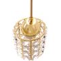 TooLight Kryształ lampa wisząca 1x60 W złota OSW-06874 zdj.4