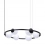 Zuma Line Orbit 6 Pendant lampa wisząca 6x40W czarny 5007 zdj.2