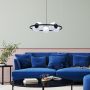 Zuma Line Orbit lampa wisząca 5x40 W czarna 5011 zdj.4