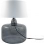Zuma Line Batumi Grafit lampa stołowa 1x60W biały/szkło przydymione 5530WH zdj.1