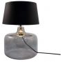 Zuma Line Batumi Grafit lampa stołowa 1x60W czarny/szkło przydymione 5532BKGO zdj.3