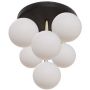 Zuma Line Ali lampa podsufitowa 7x40 W biała-czarna-złota 5646 zdj.1