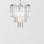 Zuma Line Amedeo lampa wisząca 4x40W chrom/kryształ 17106/3+1-CHR zdj.4
