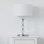 Zuma Line Rea lampa stołowa 1x60W biały/chrom RLT93163-1W zdj.4