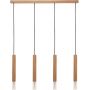 Zuma Line Madera lampa wisząca 4x28 W brązowa 8620403 zdj.1