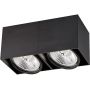 Zuma Line Box lampa podsufitowa 2x15 W czarna ACGU10-117-N zdj.1