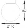 Zuma Line Arcturus lampa podsufitowa 1x4 W biała-złota C0574-01D-F7AA zdj.2