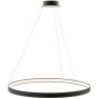 Zuma Line Circle lampa wisząca 1x50 W czarna LA0721/1-BK zdj.1