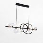 Zuma Line Taremi lampa wisząca 5x15 W 1x3,5 W czarna-złota MD2448-7B-3BGD zdj.1
