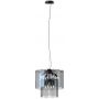 Zuma Line Nira lampa wisząca 8x40 W czarna-przydymiona MD3523-8M-EBCN zdj.1