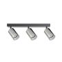 Zuma Line Ren lampa podsufitowa 3x50 W czarna-szara OB-2211BD-3-BK zdj.1