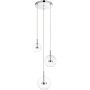 Zuma Line Enceladus lampa wisząca 3x5 W chrom-przezroczysta P0428-03L-F4AC zdj.1