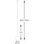 Zuma Line Arcturus lampa wisząca 1x4 W czarna-złota P0574-01F-SDFZ zdj.2