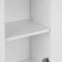 Astor Amy szafka 35x28x130 cm boczna wisząca biała AM-AMS-250-10 zdj.5