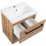 Astor Aster umywalka z szafką 51 cm dąb AM-ATU-502-0N zdj.4