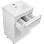 Astor Bryza umywalka z szafką 51 cm białą AM-BZU-500-27 zdj.3