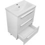 Astor Bryza umywalka z szafką 61 cm białą AM-BZU-600-27 zdj.5