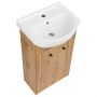 Astor Pik Wotan umywalka z szafką 46 cm dąb AM-END-453-2N zdj.2