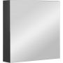 Astor Amy szafka 60x14x60 cm z lustrem czarna AM-MSL-603-03 zdj.1