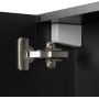 Astor Amy szafka 60x14x60 cm z lustrem czarna AM-MSL-603-03 zdj.3