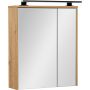 Astor Vivien szafka 60x16x70 cm z lustrem dąb AM-VNL-600-00 zdj.3