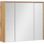 Astor Vivien szafka 80x16x70 cm z lustrem dąb AM-VNL-800-00 zdj.1