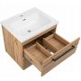 Astor Mona umywalka z szafką 60 cm dąb wotan AM-ZTE-004-2N zdj.2