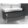 Antado Wave szafka 100 cm podumywalkowa wisząca grafit mat 667891 zdj.3