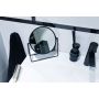 AWD Interior lusterko kosmetyczne okrągłe czarne AWD02091468 zdj.3