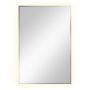 Baltica Design Tiny Border Straight lustro 60x90 cm prostokątne z oświetleniem srebrny zdj.1