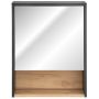 Comad Borneo szafka 60x25x75 cm z lustrem szara BORNEO COSMOS 840 FSC zdj.2