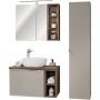 Zestaw Comad Santa Fe Taupe szafka podumywalkowa 80 cm z blatem, umywalką, szafką boczną i szafką z lustrem SET-SFT B 80CM UN 6252 A2 zdj.1