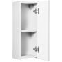Comad Nova White szafka 20x18,9x57 cm boczna wisząca biała NOVA WHITE 83-20-1D zdj.4