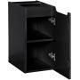Comad Nova Black szafka 30x39x57 cm czarna NOVA BLACK D2 81-30-1D zdj.3