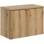 Zestaw Comad Nova Oak szafka z blatem 80 cm wisząca dąb SET-NOA B OAK 80CM D zdj.1
