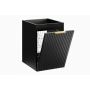 Comad Adel Black szafka 40x46x57 cm boczna wisząca z koszem czarny mat ADEL BLACK 81-40-1DK zdj.1